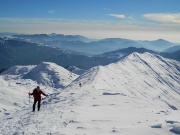 Bel ritorno in CIMA GREM (2049 m) innevata il 1 dicembre 2013  - FOTOGALLERY